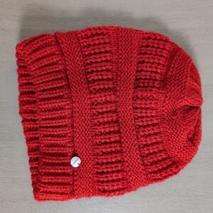 Women's Christmas Gift  Red Hat Cable Knit NWT